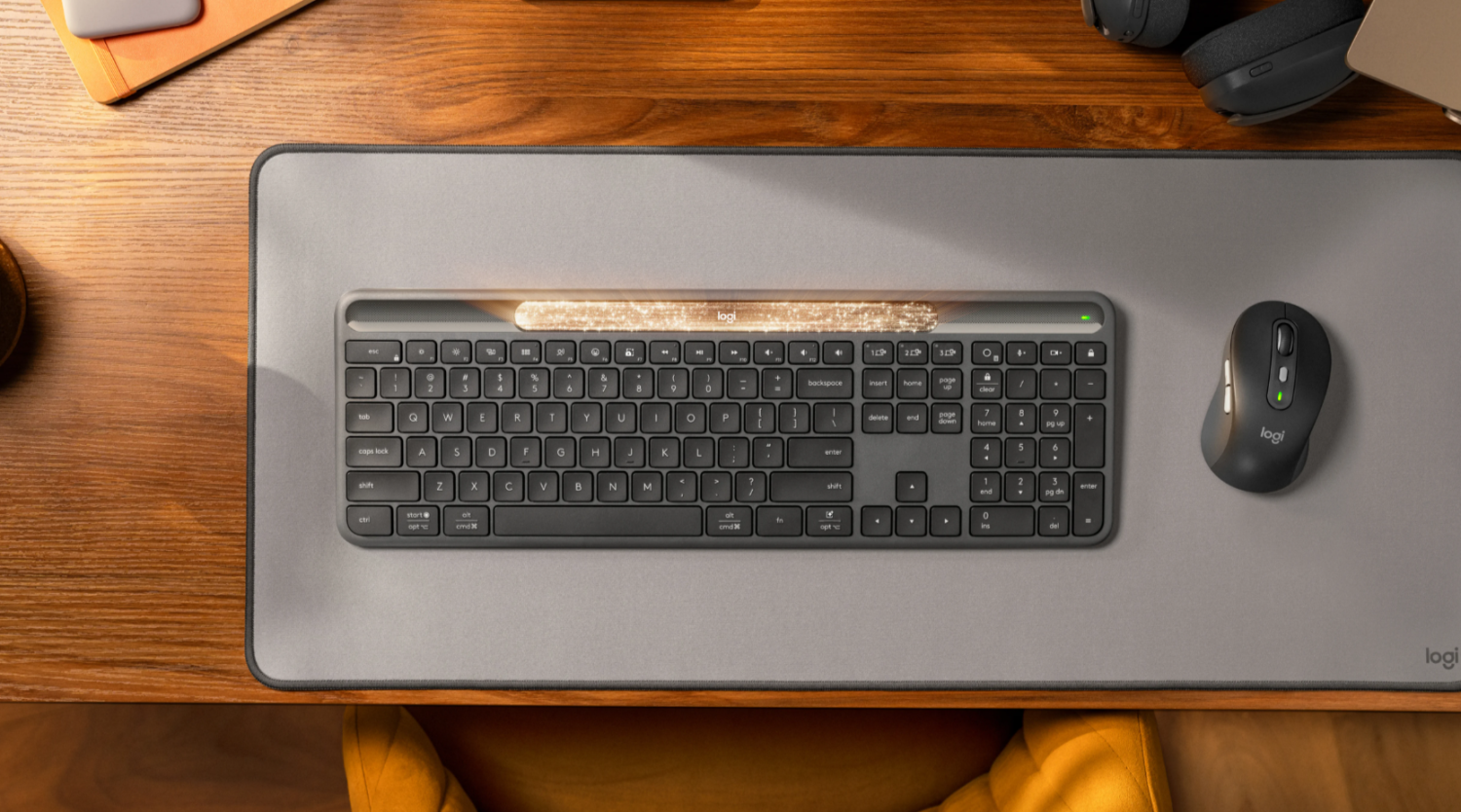 Logitech's Innovative Keyboard Charges Exclusively via Light