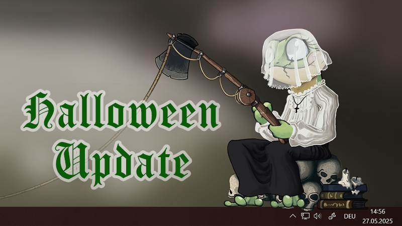 Desktop Fishing Announces New Seasonal Shop Items and Halloween Cosmetics