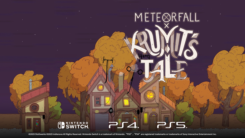 Meteorfall: Krumit's Tale Launches Today on Nintendo Switch and PlayStation 4/5 with Expansion Varfa the Ranger Included for Free