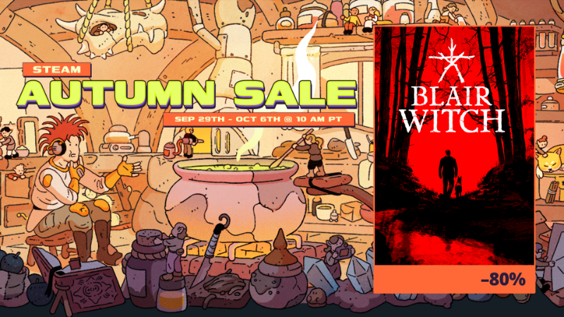 Blair Witch Offers Discounts During Autumn Sale