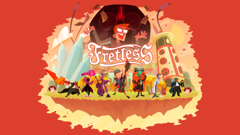 Fretless - The Wrath of Riffson: New Turn-Based RPG Release with 15% Discount Available