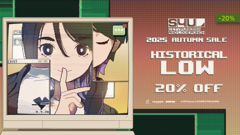 S4U: CITYPUNK 2011 AND LOVE PUNCH Joins Steam Autumn Sale with 20% Discount