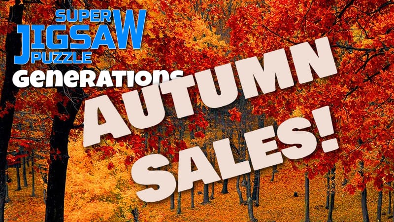 Super Jigsaw Puzzle: Generations Announces Steam Autumn Sales with Huge Discounts
