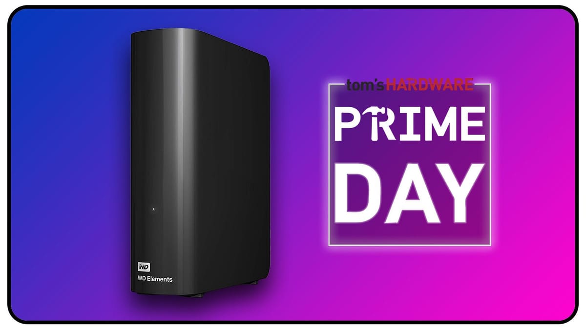 Western Digital's 14TB External Hard Drive on Sale for $169.99 During Amazon Prime Day