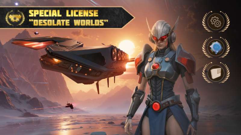 Star Conflict Announces New Release with Special License 'Desolate Worlds'
