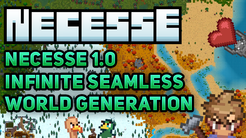 Necesse 1.0 Teaser Released: Explore an Infinite Procedurally Generated World